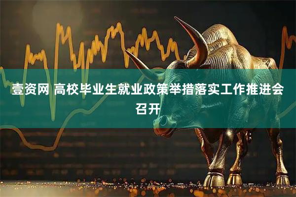 壹资网 高校毕业生就业政策举措落实工作推进会召开